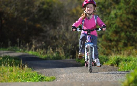 family mountain biking in wales