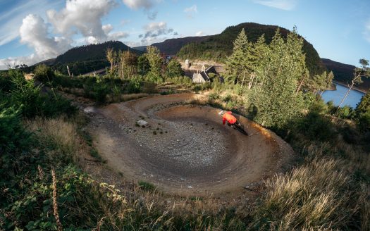 Elan Valley Mountain biking Nantgwyllt Blue