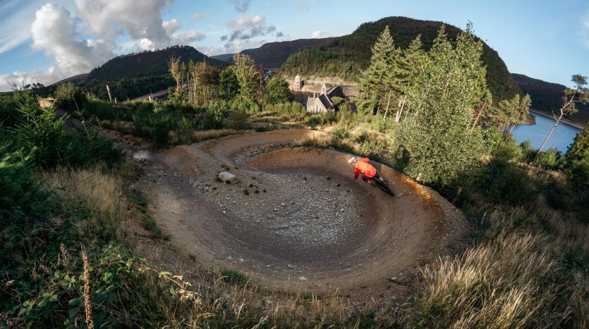 Elan Valley Mountain biking Nantgwyllt Blue